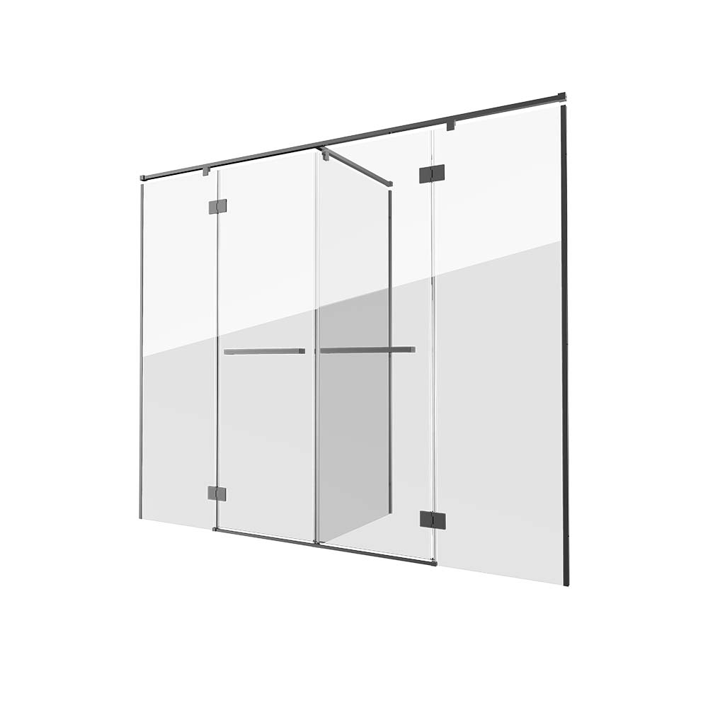 平开门淋浴房HLG102T52\T型\三固两活